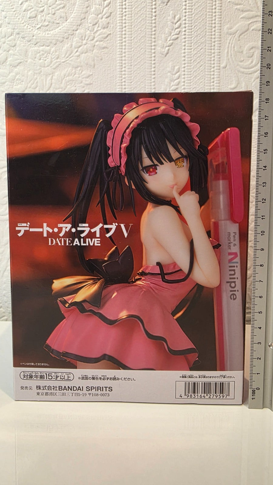 Kurumi Tokisaki Sweet Silk Wear Pen Friend Banpresto Date A Live V Anime Figure