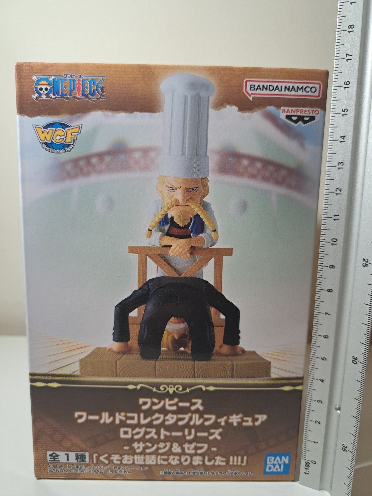 Sanji & Zeff WCF Log Stories Banpresto World Collectable Anime Figure Sealed