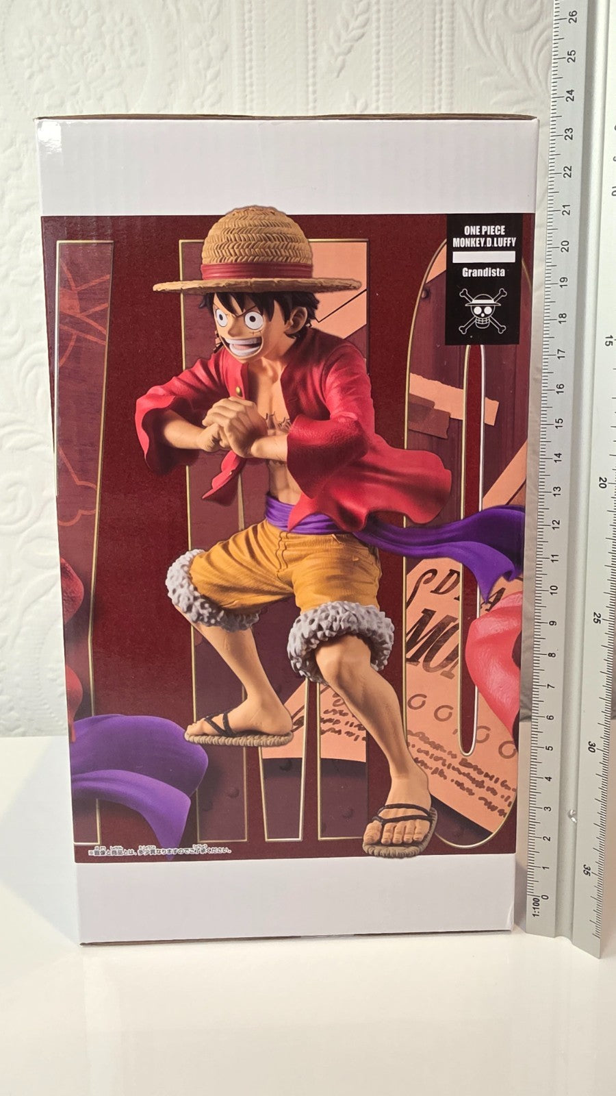 Monkey D Luffy Grandista One Piece Banpresto Anime Figure Sealed