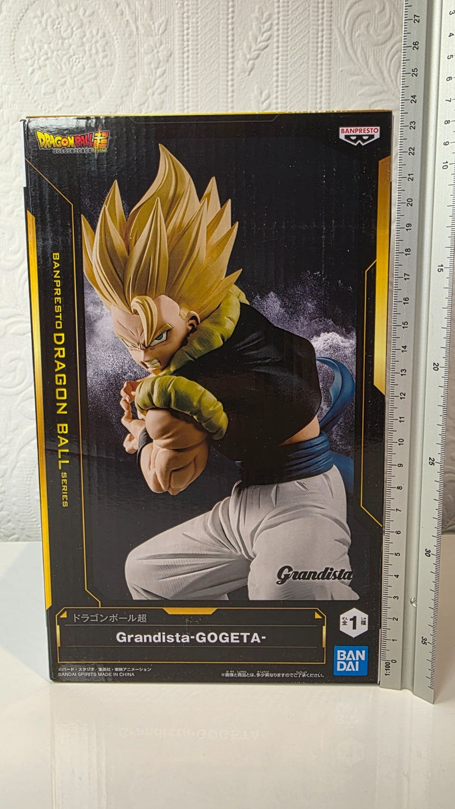 Gogeta Grandista Dragon Ball Super Banpresto Anime Figure Sealed
