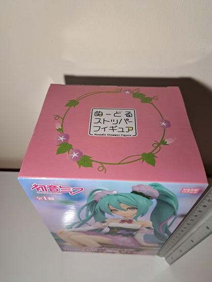 Hatsune Miku Flower Fairy Morning Glory Pink Ver FuRyu Noodle Stopper Figure