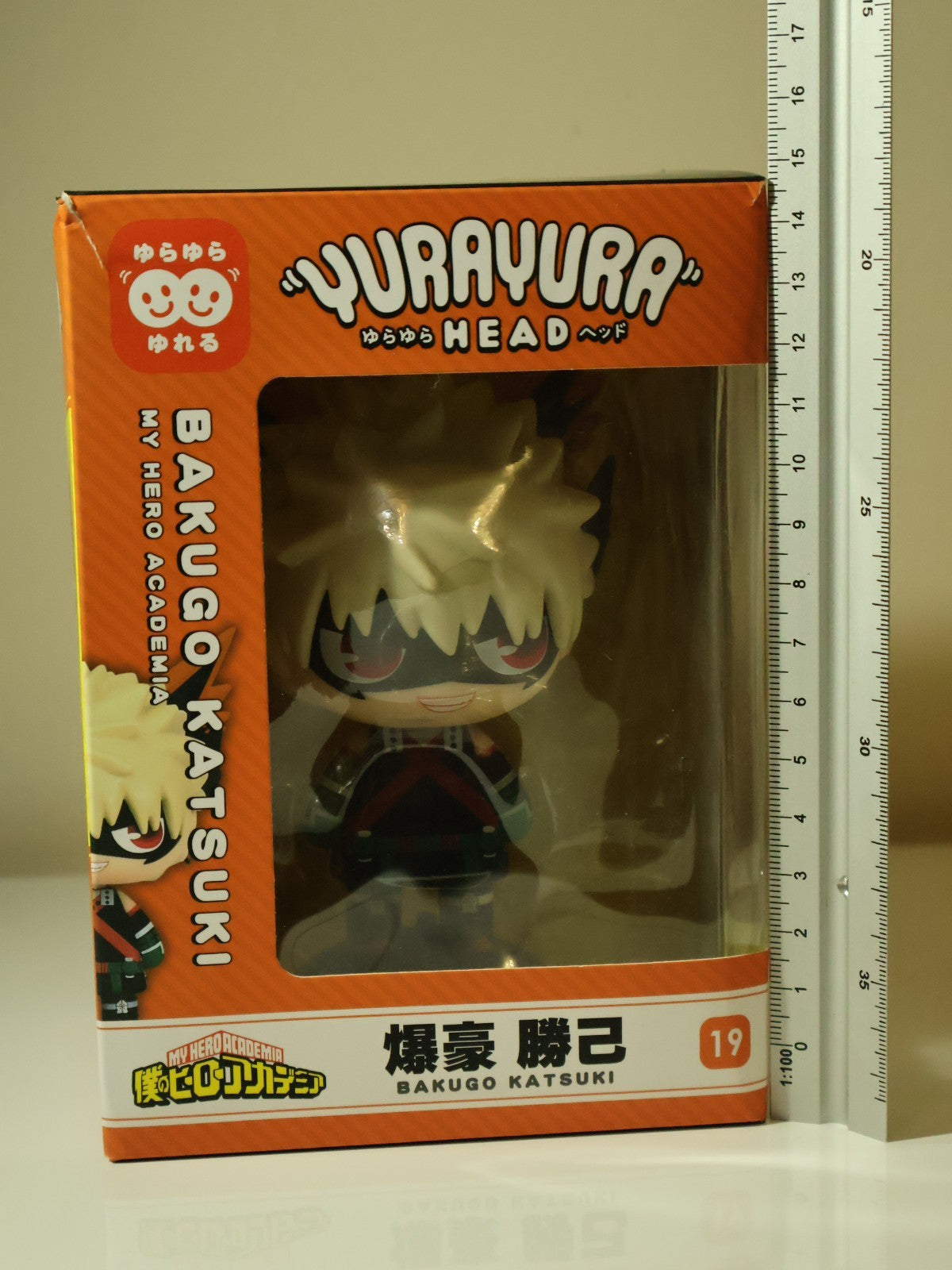 Katsuki Bakugo YuraYura Head 19 My Hero Academia Figure Pre Owned Max Limited