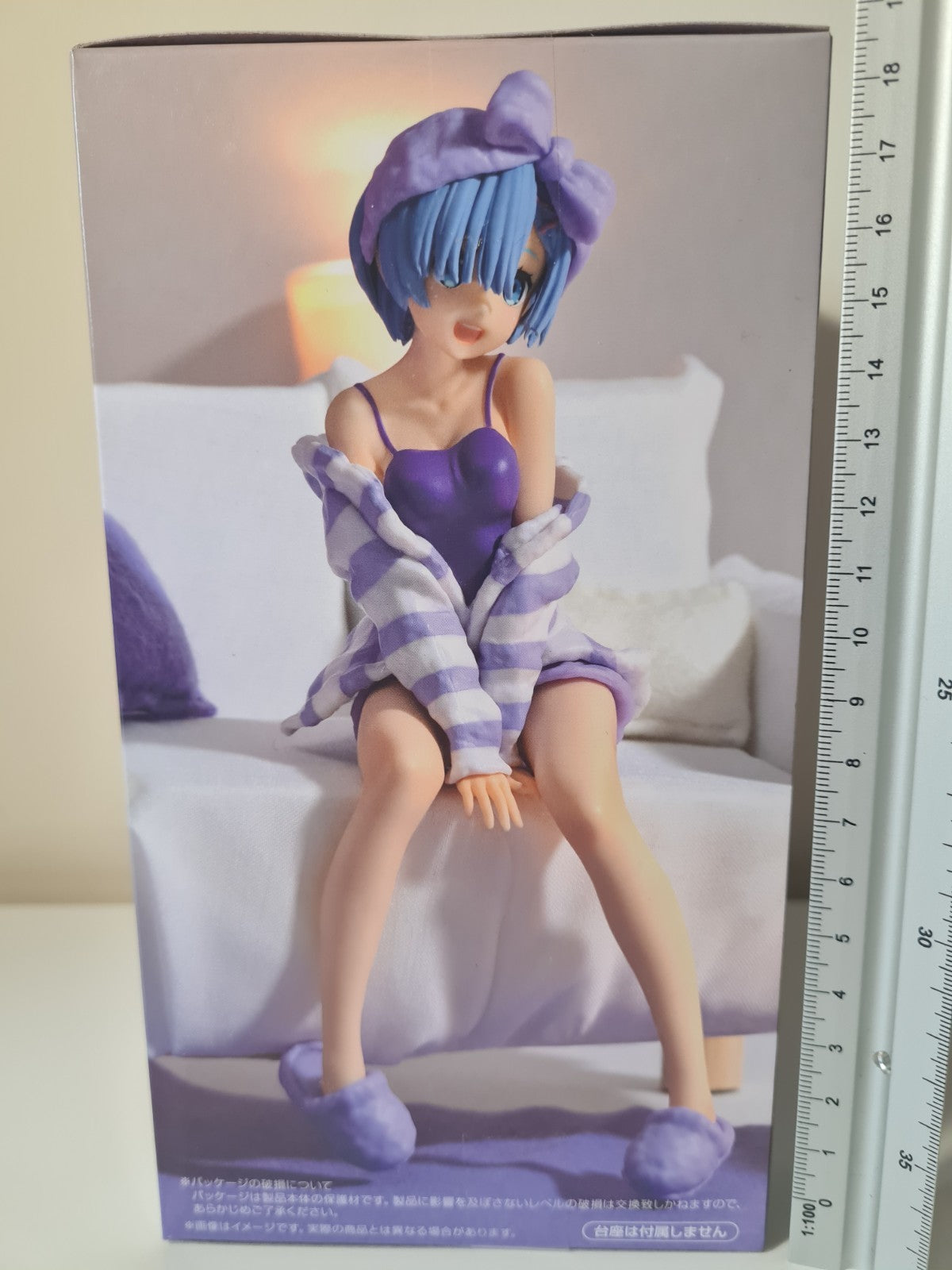Rem Room Wear Purple Ver Noodle Stopper FuRyu Re : Zero Anime Figure