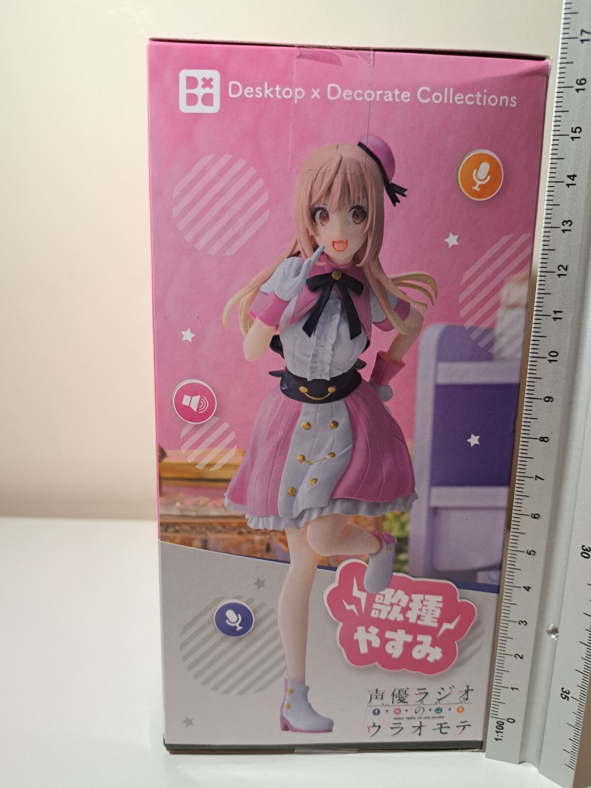 Satou Yumiko Desktop x Decorate Collections SEGA Seiyuu Radio no Uraomote Figure