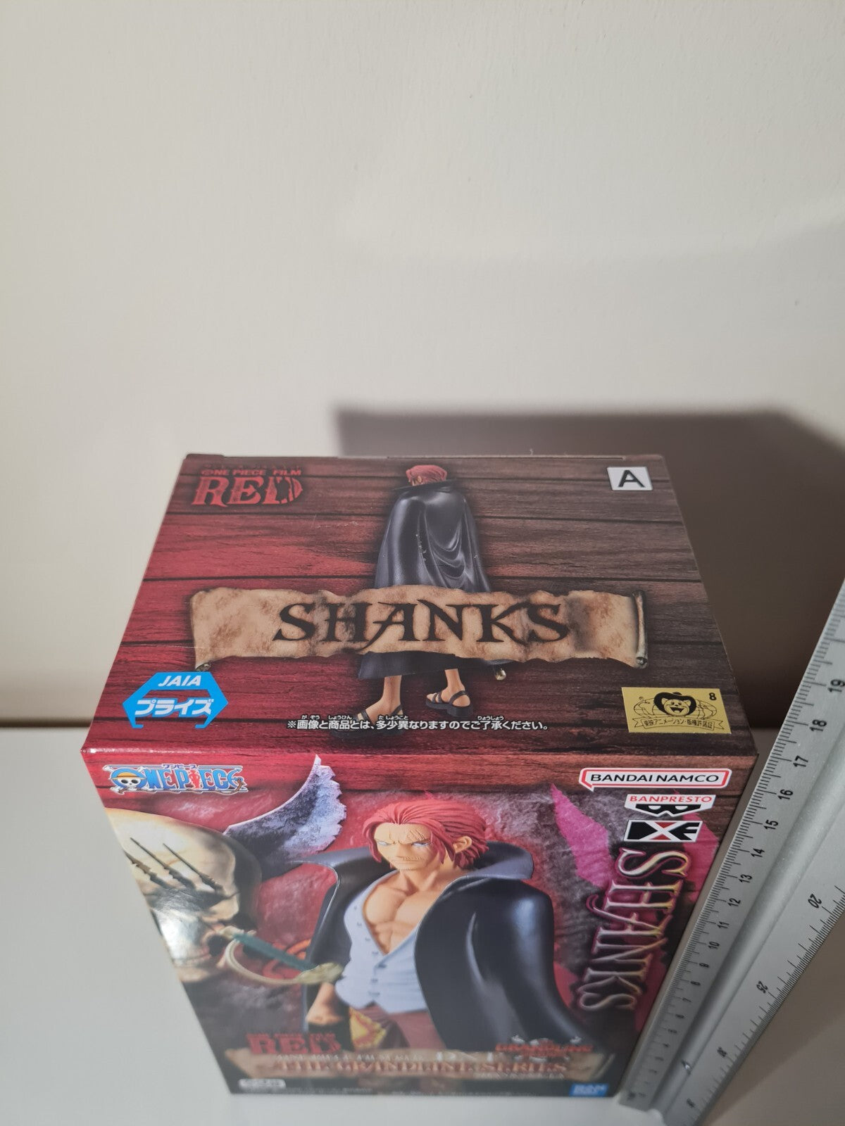 Shanks Banpresto DXF The Grandline Series One Piece Film Red Anime Figure