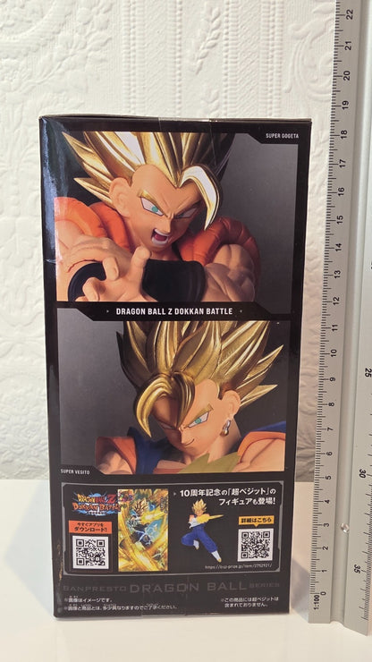 Super Gogeta Dokkan Battle 10th Anniversary Dragon Ball Z Banpresto Anime Figure