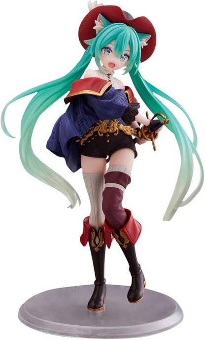 Hatsune Miku Wonderland Puss in Boots Taito Vocaloid Figure
