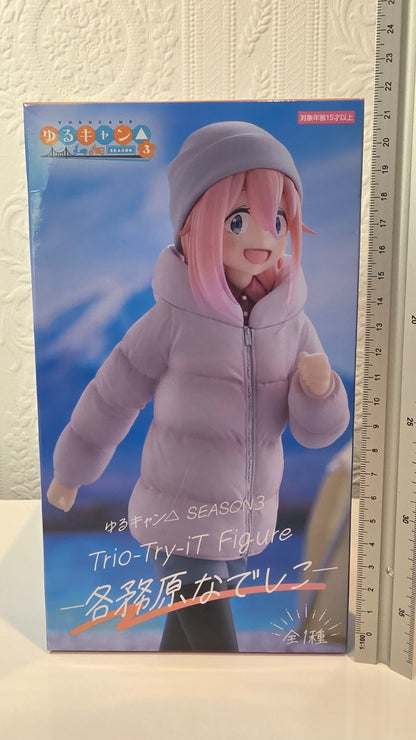 Nadeshiko Kagamihara Trio Try It Yuru Camp FuRyu Figure Laid Back
