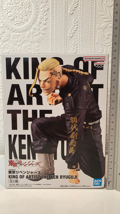 Ken Ryuguji King of Artist Banpresto Tokyo Revengers Anime Figure Sealed