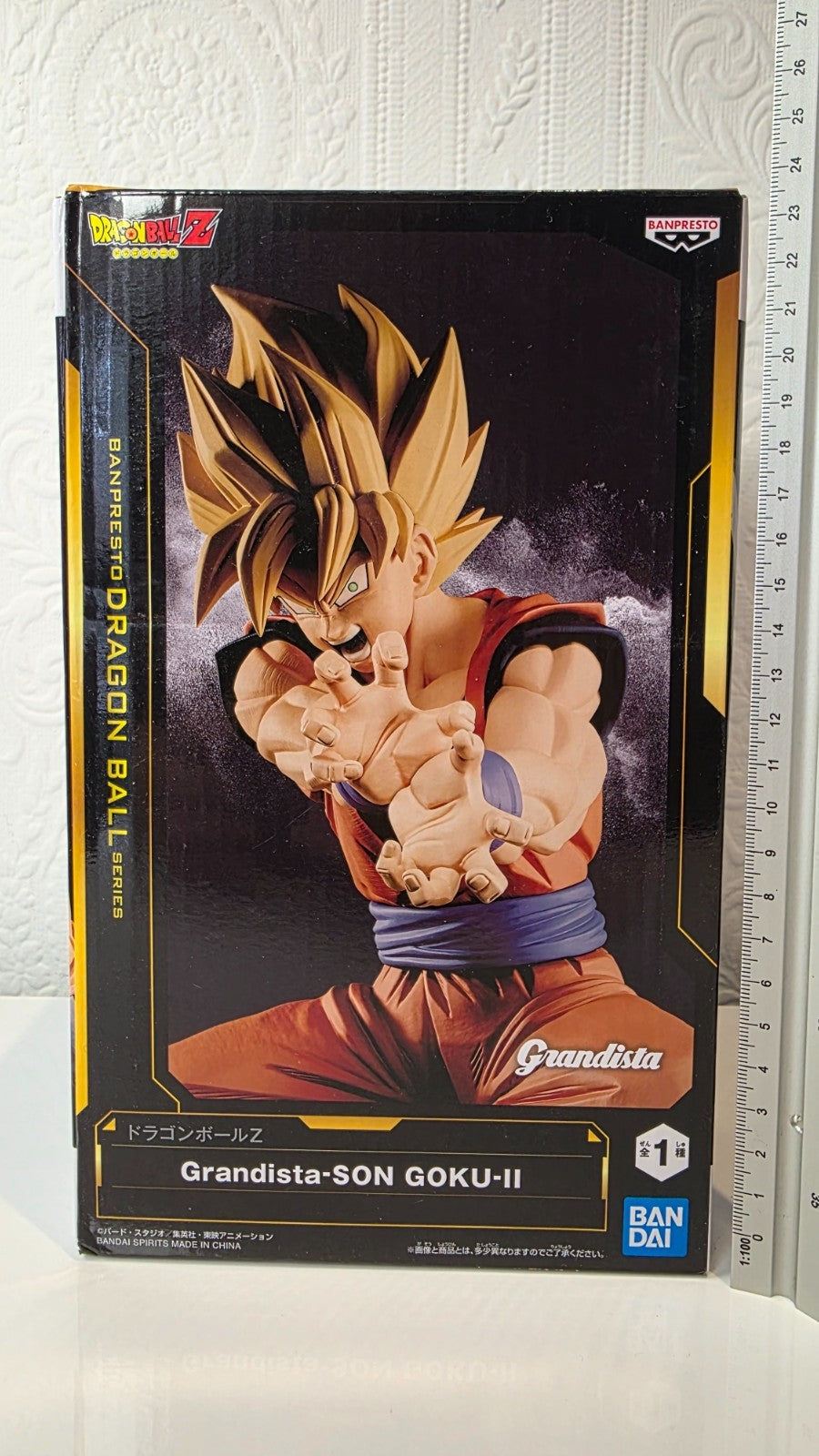 Son Goku Super Saiyan Grandista II Dragon Ball Z Banpresto Anime Figure Sealed