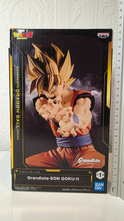 Son Goku Super Saiyan Grandista II Dragon Ball Z Banpresto Anime Figure Sealed