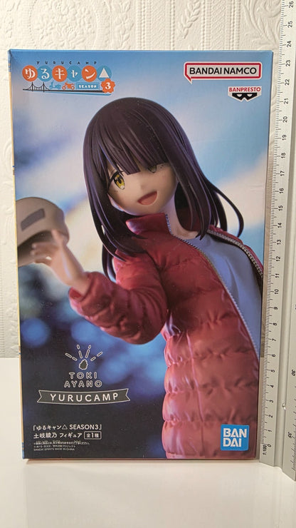Ayano Toki Yuru Camp Banpresto SEASON 3 Anime Figure Laid Back Camp