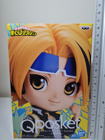 Banpresto My Hero Academia Q Posket Denki Kaminari Ver A Chargebolt Figure Sealed Free UK Shipping