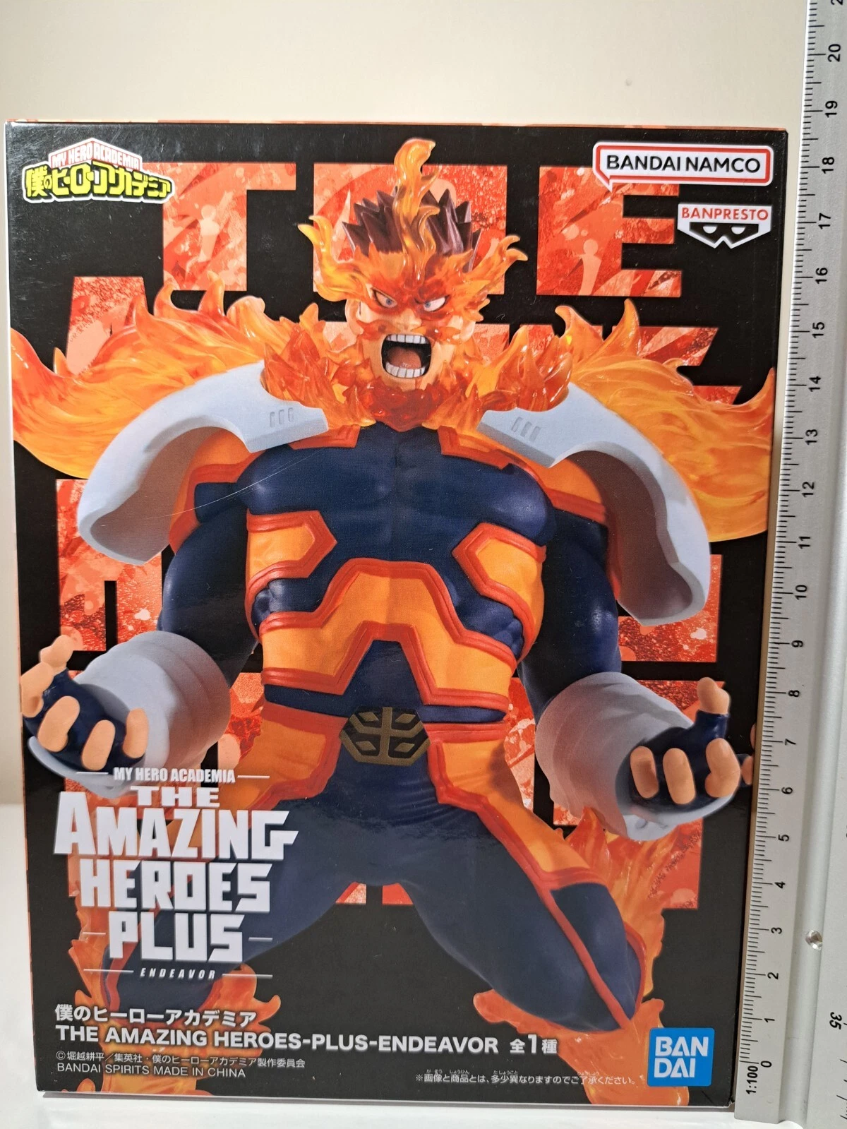 Endeavor Banpresto My Hero Academia The Amazing Heroes Plus Anime Figure Enji 1