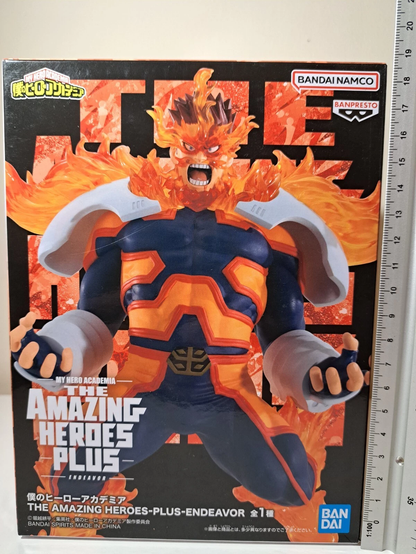 Endeavor Banpresto My Hero Academia The Amazing Heroes Plus Anime Figure Enji 1