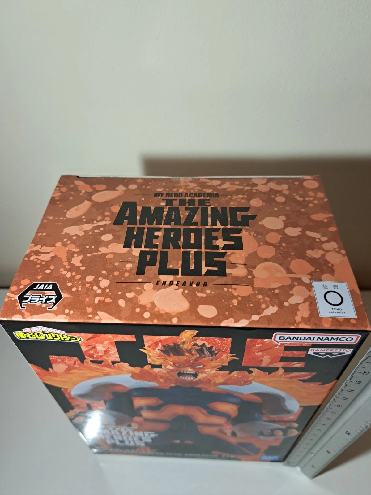 Endeavor Banpresto My Hero Academia The Amazing Heroes Plus Anime Figure Enji 1