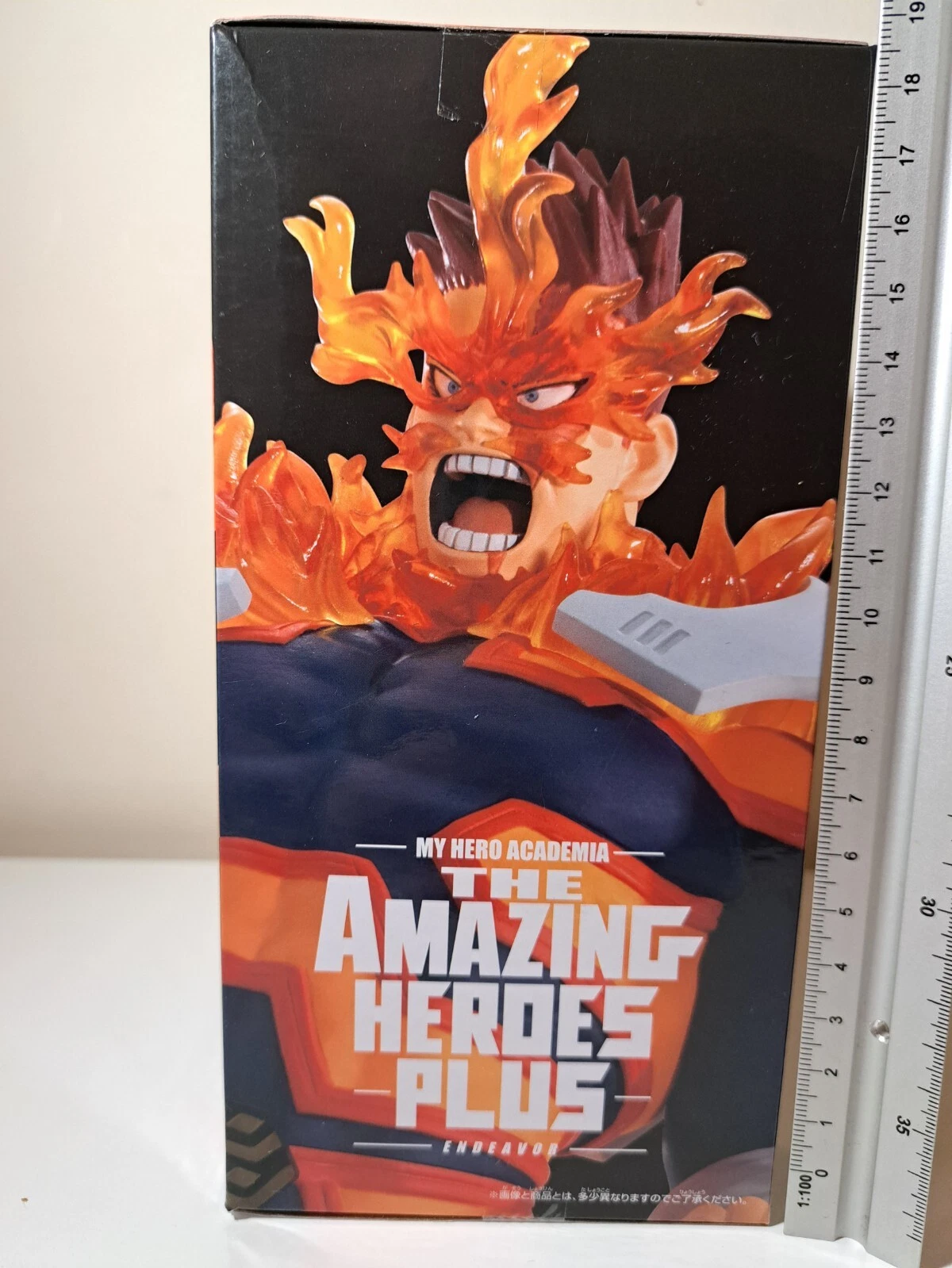 Endeavor Banpresto My Hero Academia The Amazing Heroes Plus Anime Figure Enji 1