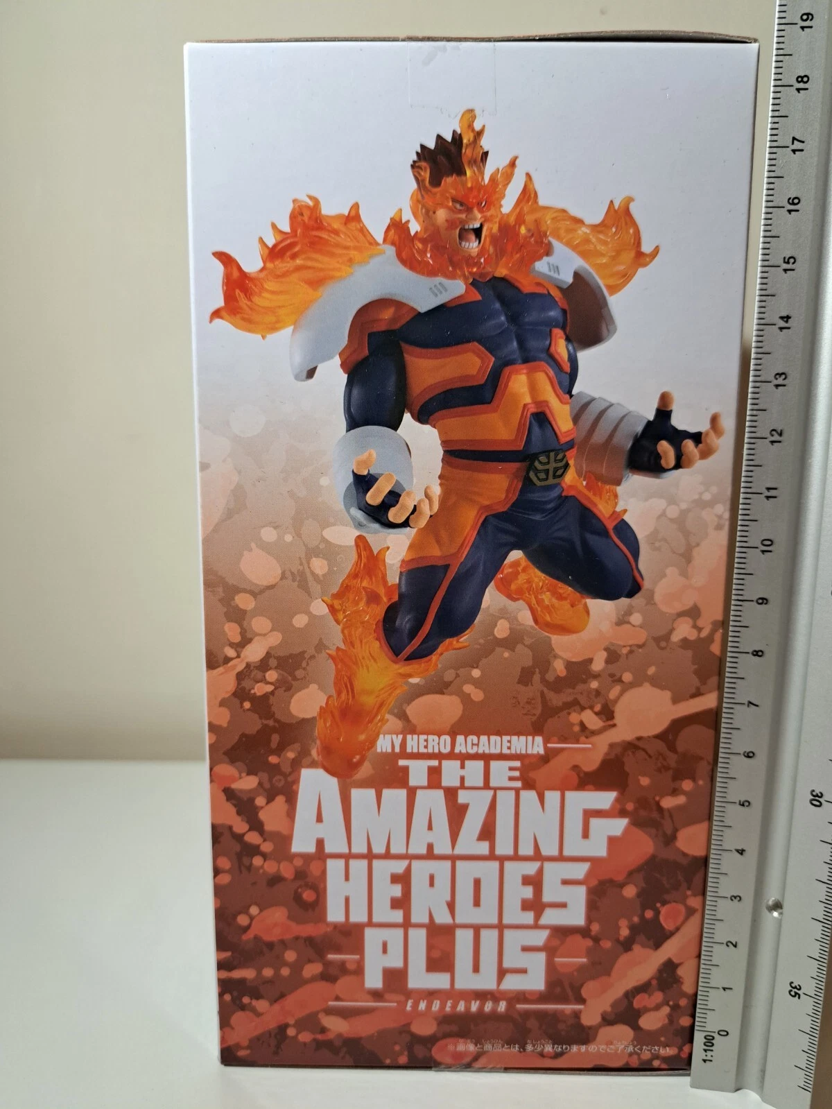 Endeavor Banpresto My Hero Academia The Amazing Heroes Plus Anime Figure Enji 1