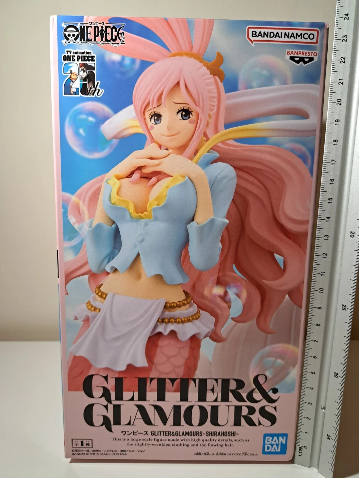 Shirahoshi Glitter & Glamours Banpresto One Piece Anime Figure Feminine Features