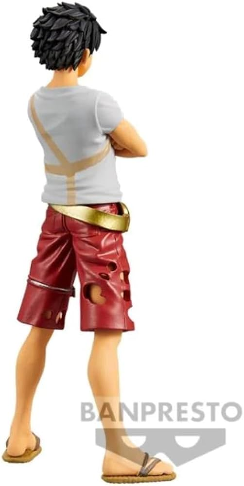Banpresto One Piece Monkey D Luffy The Grandline Men Vol 6 DXF Film Red