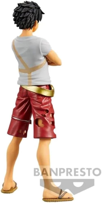 Banpresto One Piece Monkey D Luffy The Grandline Men Vol 6 DXF Film Red
