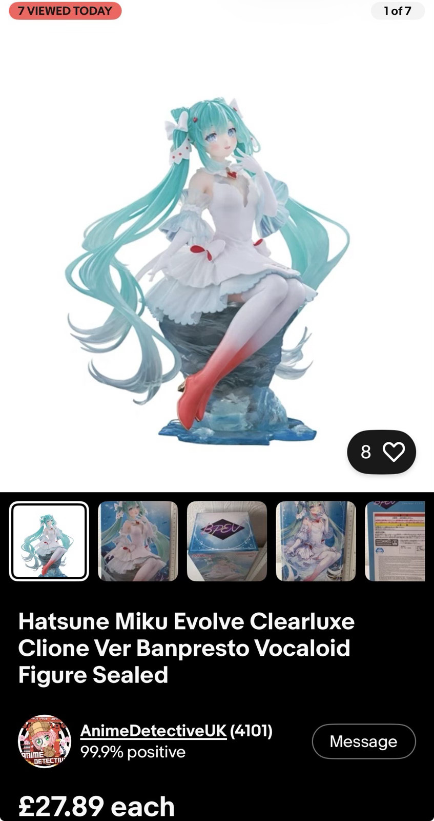 16 Item Bulk Sale Hatsune Miku and One Piece Various Figures