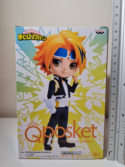 Banpresto My Hero Academia Q Posket Denki Kaminari Ver B Chargebolt Figure Sealed Free UK Shipping