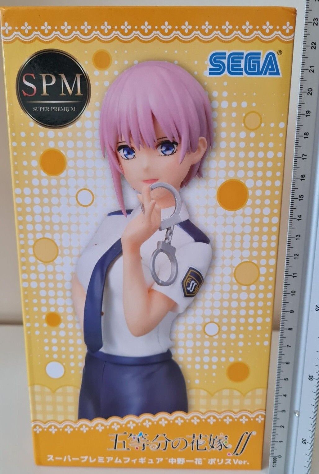 The Quintessential Quintuplets Ichika Nakano SEGA SPM Police Ver Anime Figure Sealed