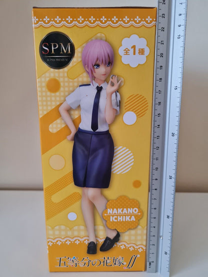 The Quintessential Quintuplets Ichika Nakano SEGA SPM Police Ver Anime Figure Sealed