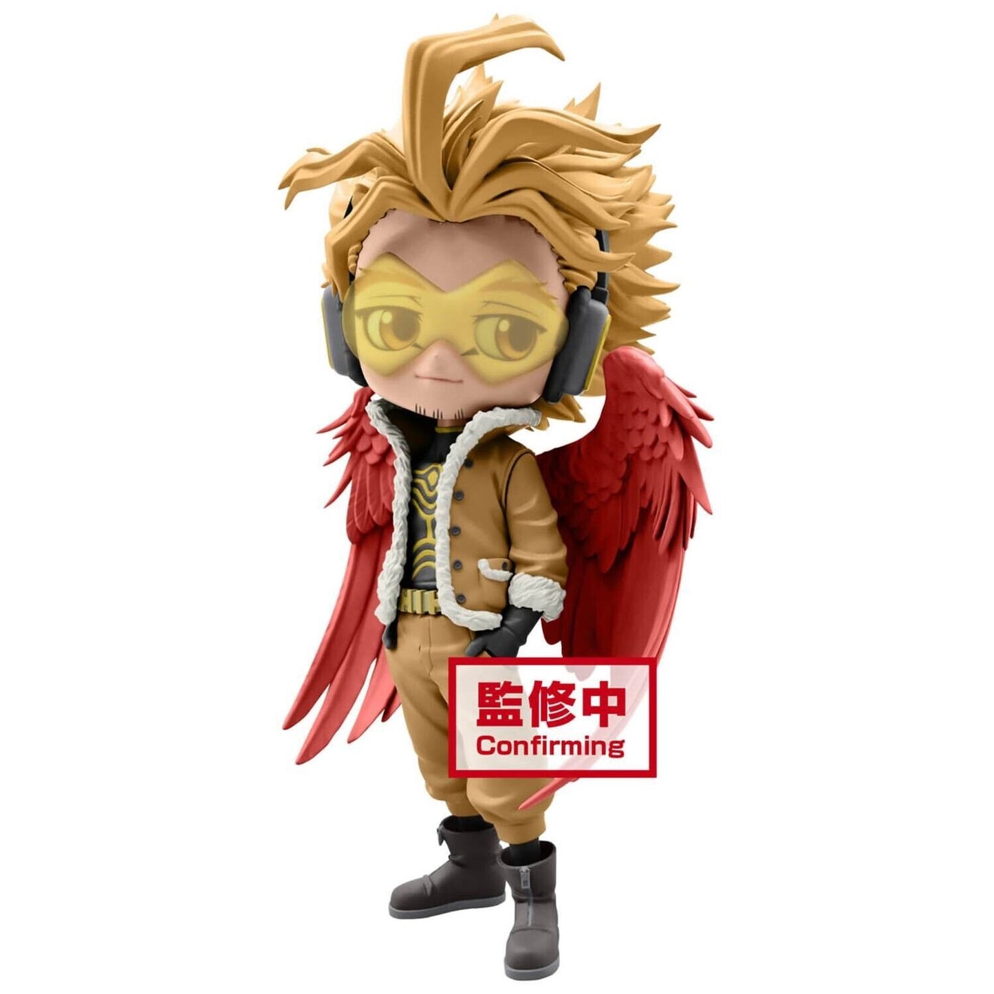 My Hero Academia Hawks Q Posket Type A Banpresto Anime Figure Sealed