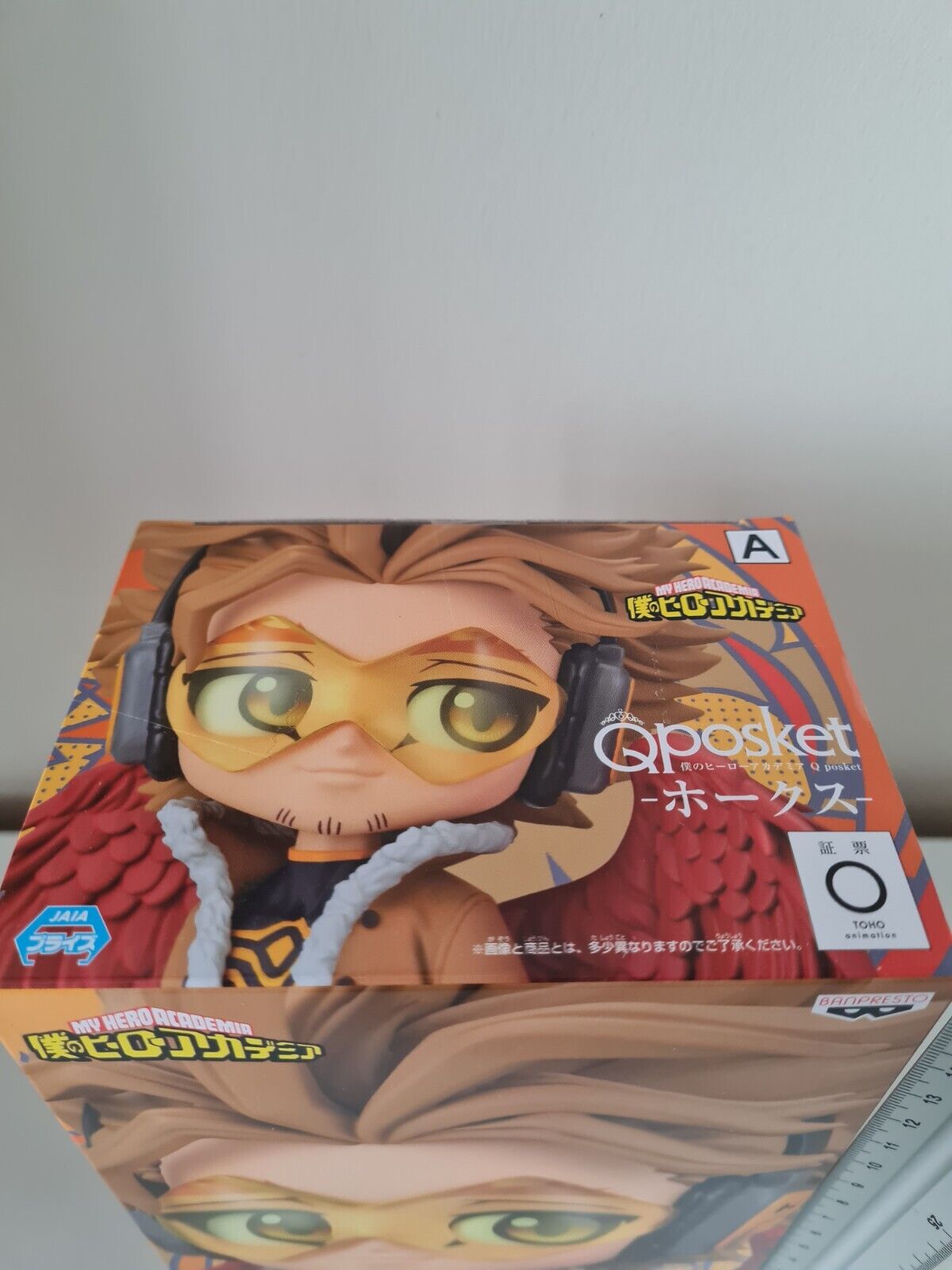 My Hero Academia Hawks Q Posket Type A Banpresto Anime Figure Sealed