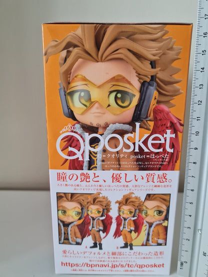 My Hero Academia Hawks Q Posket Type A Banpresto Anime Figure Sealed