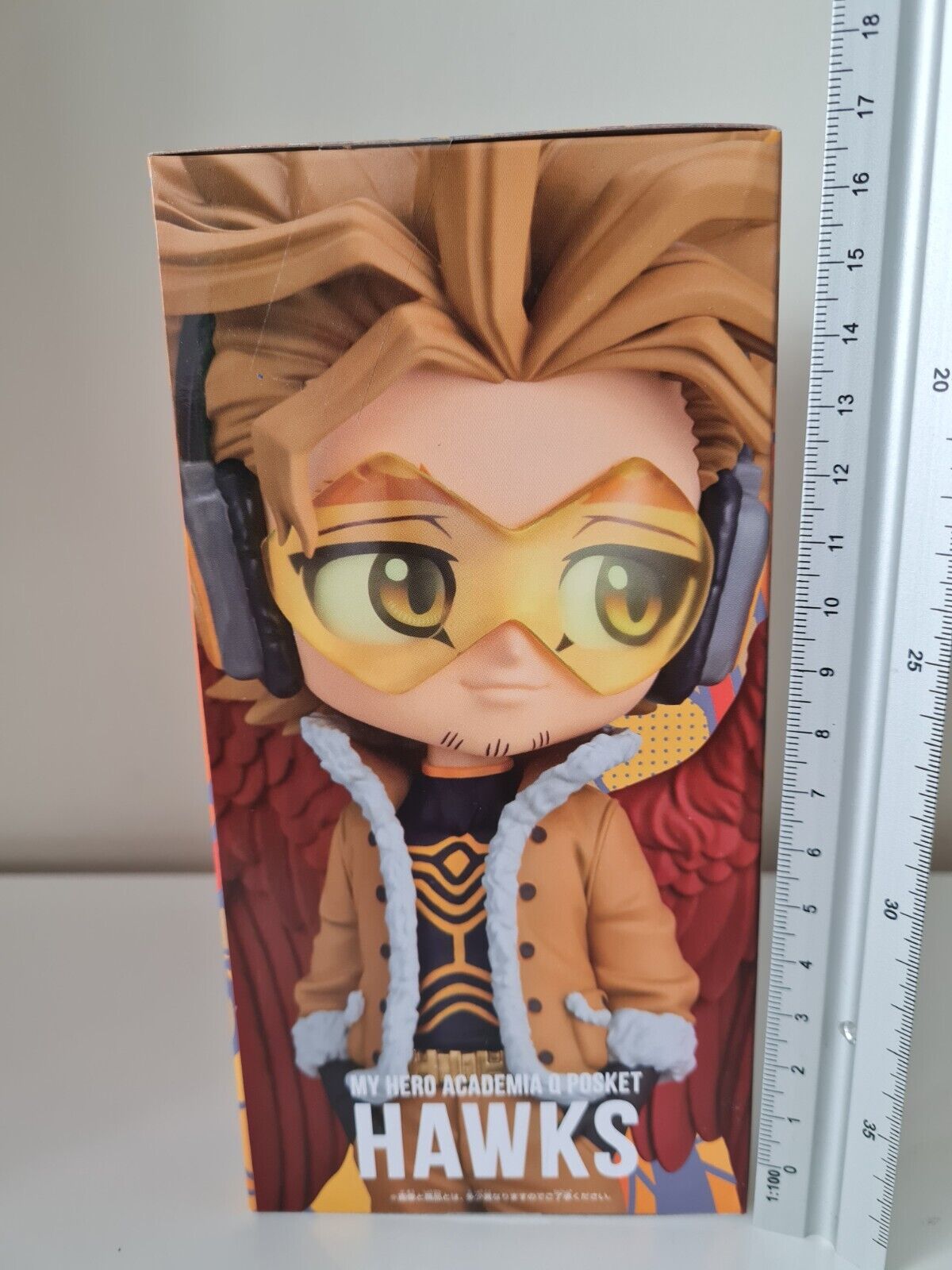 My Hero Academia Hawks Q Posket Type A Banpresto Anime Figure Sealed