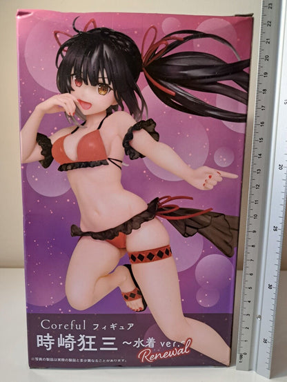 Date a Bullet Kurumi Tokisaki TAITO Coreful Swimsuit Renewal Ver Figure Sealed Original