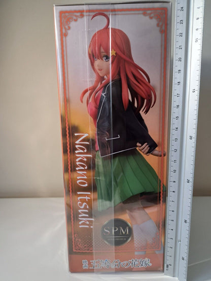 Itsuki Nakano Last Festival SEGA SPM The Quintessential Quintuplets Figure Sealed