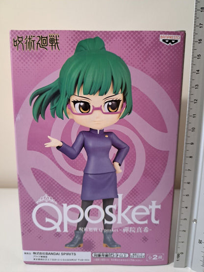 Banpresto Jujutsu Kaisen Maki Zenin Q Posket Ver B Anime Figure Original