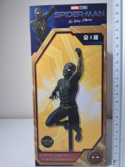 Marvel Spider-Man Super Premium Figure SEGA SPM No Way Home Black Gold Suit