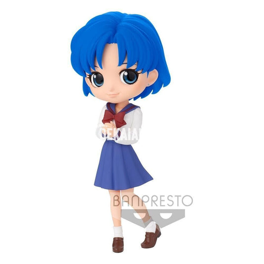 Banpresto Q Posket Sailor Moon Eternal Ami Mizuno School Uniform Ver A Figure