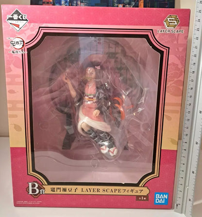 Demon Slayer Nezuko Kamado Bandai Ichiban Kuji Prize B Layer Scape Figure Sealed