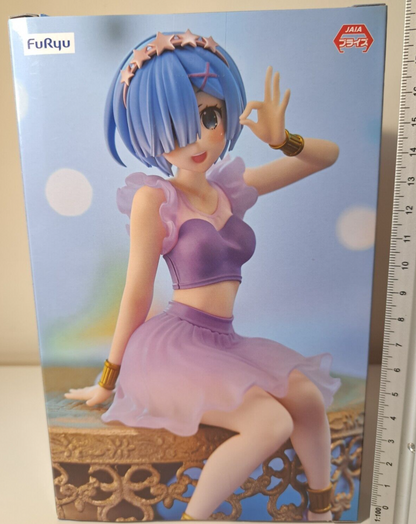 Re : Zero Rem Noodle Stopper Twinkle Party FuRyu Anime Figure Sealed Original Free UK Shipping