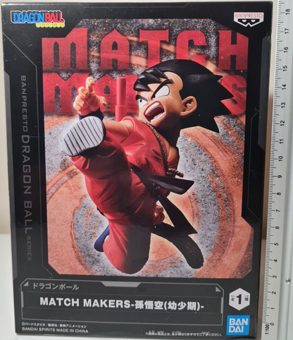 Dragon Ball Banpresto Match Makers Son Goku Anime Figure Original Sealed Free UK Shipping