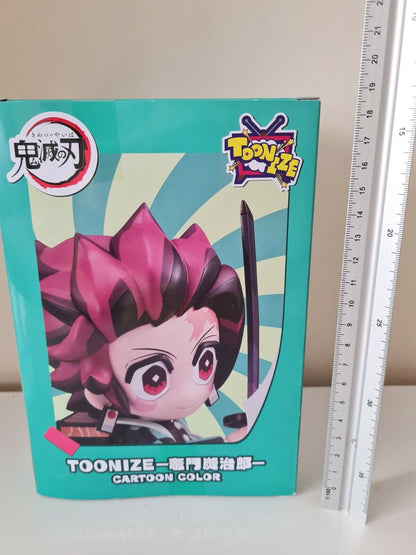 Demon Slayer Tanjiro Kamado Toonize Cartoon Color Kimetsu FuRyu Anime Figure Original Sealed