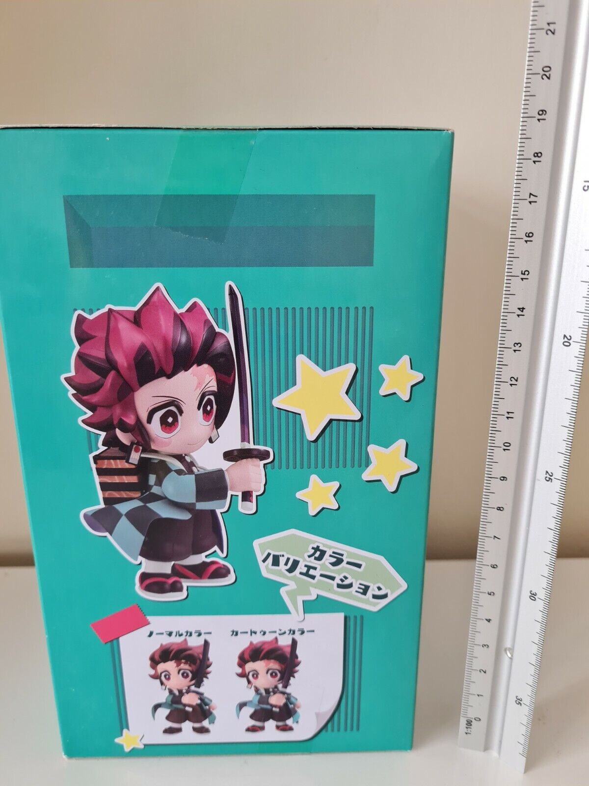 Demon Slayer Tanjiro Kamado Toonize Cartoon Color Kimetsu FuRyu Anime Figure Original Sealed