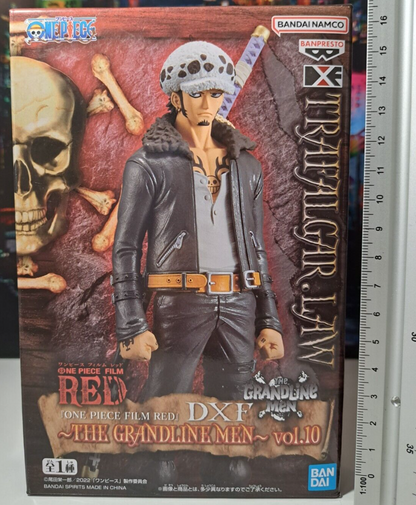 One Piece The Grandline Men Vol. 10 Trafalgar Law Banpresto DXF Film Red Bandai Original Sealed