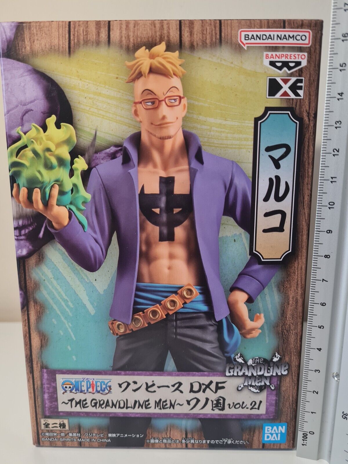 One Piece The Grandline Men Vol 21 Marco Banpresto DXF Bandai Wano Kuni Sealed