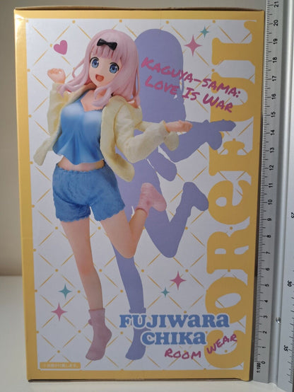 Kaguya Sama Love Is War Fujiwara Chika Coreful Room Wear Taito Figure Sealed Original