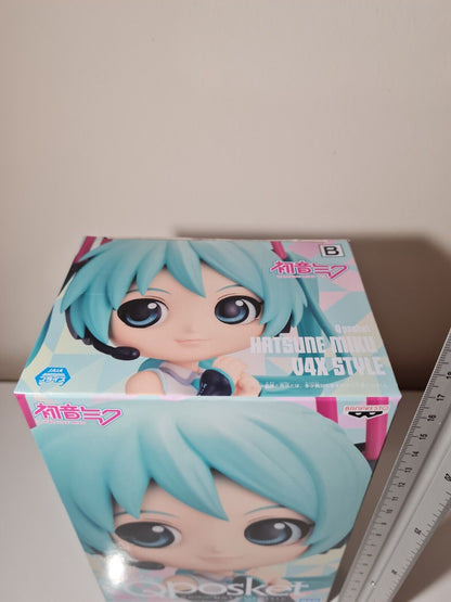 Hatsune Miku Q Posket V4X Style Ver B Banpresto Vocaloid Figure Sealed Prayer