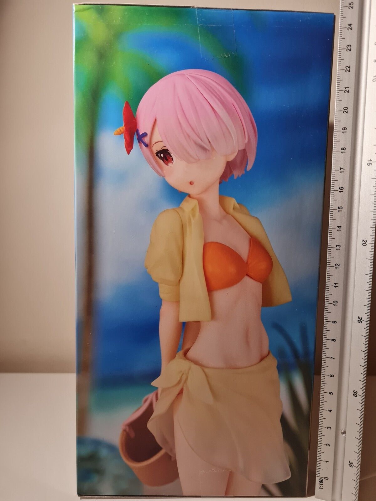 Re : Zero Ram Summer Vacation FuRyu SSS Anime Figure Original Sealed New