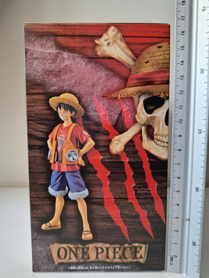 One Piece The Grandline Men Vol 8 Banpresto DXF Monkey D Luffy Film Red Bandai