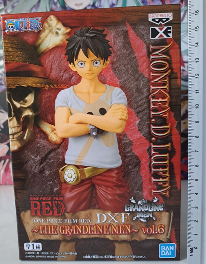 One Piece Film Red The Grandline Men Vol 6 Banpresto DXF Monkey D Luffy Bandai